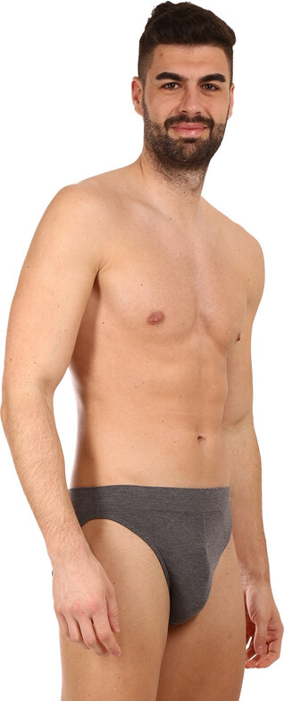 Meeste aluspüksid Gino bambus hall (50004)