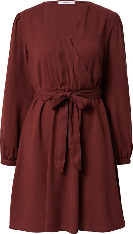 ABOUT YOU Kleit 'Caroline' pruun