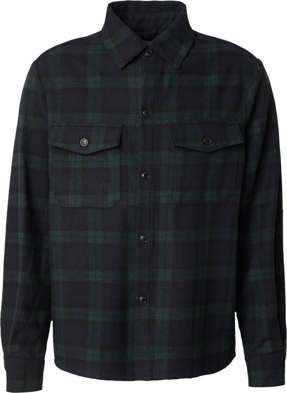 ABOUT YOU x Jaime Lorente Triiksärk 'Rene' meresinine / tumeroheline