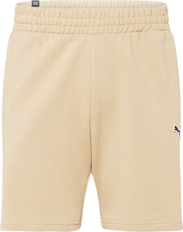 PUMA Püksid 'Better Essentials 9' cappuccino / must / valge