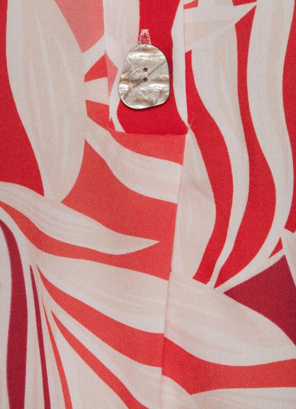 LASCANA Pluus beež / punane