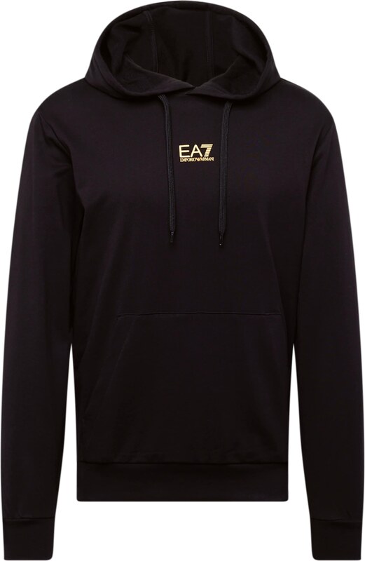 EA7 Emporio Armani Dressipluus kuld / must