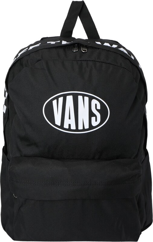 VANS Seljakott 'Old Skool' must / valge