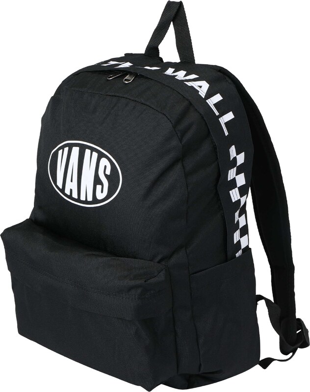 VANS Seljakott 'Old Skool' must / valge