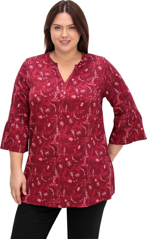 SHEEGO Tuunika pastellroosa / heleroosa / verepunane / karmiinpunane