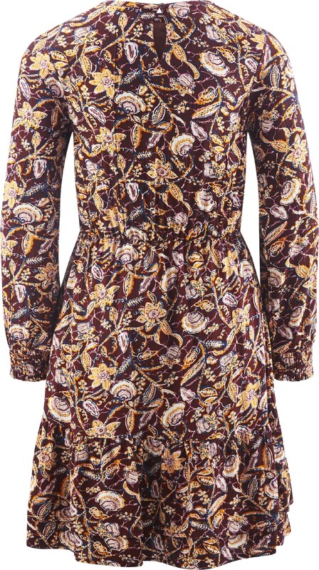 happy girls Kleit tumesinine / kuldkollane / tumepunane / valge