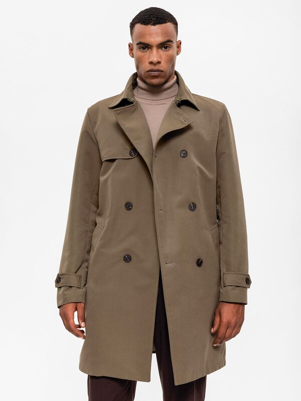 Antioch Kevad-sügismantel khaki / tumeroheline