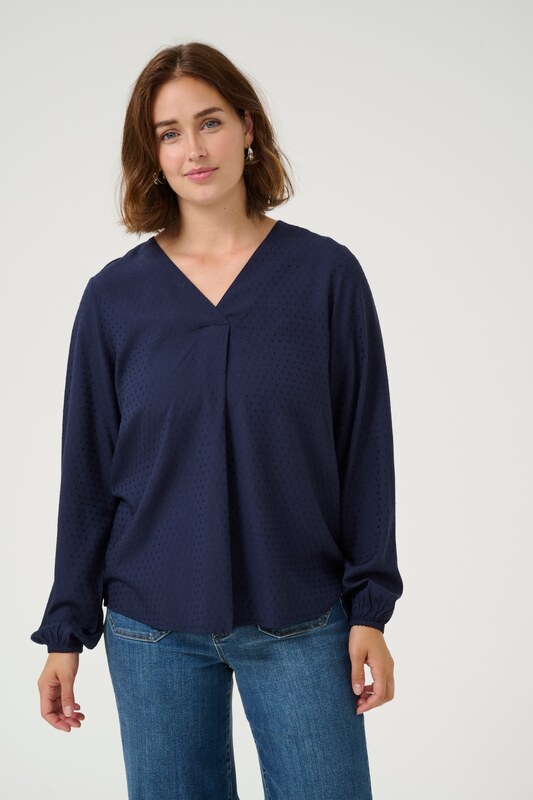 Kaffe Pluus 'Ka Elsa' tumesinine