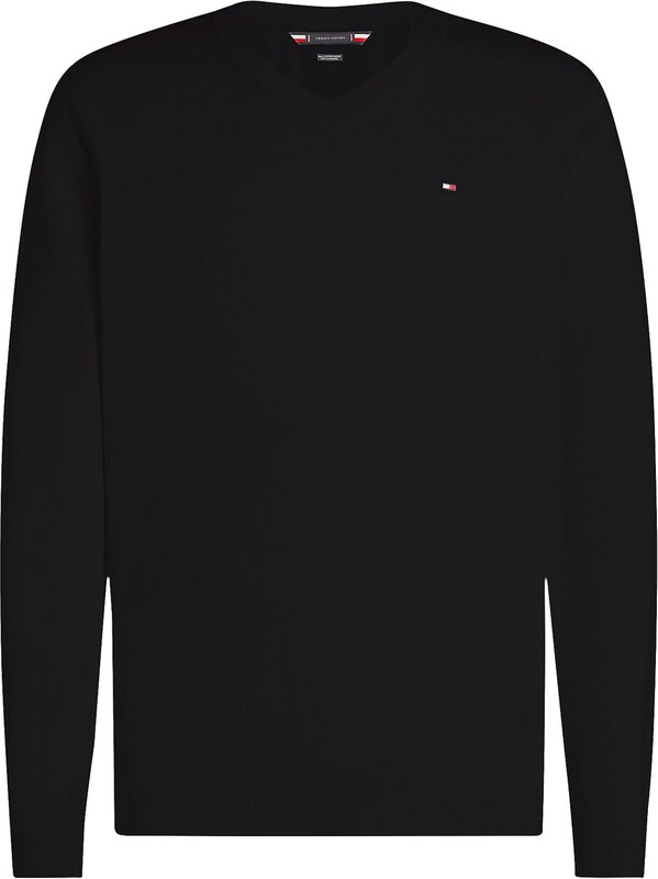 TOMMY HILFIGER Kampsun punane / must / valge