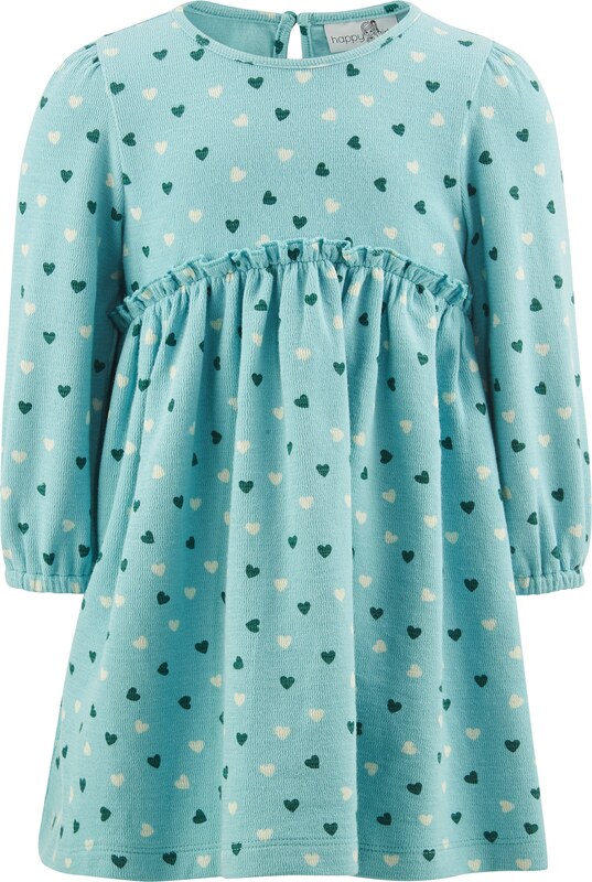 happy girls Kleit rohekassinine / roheline / valge