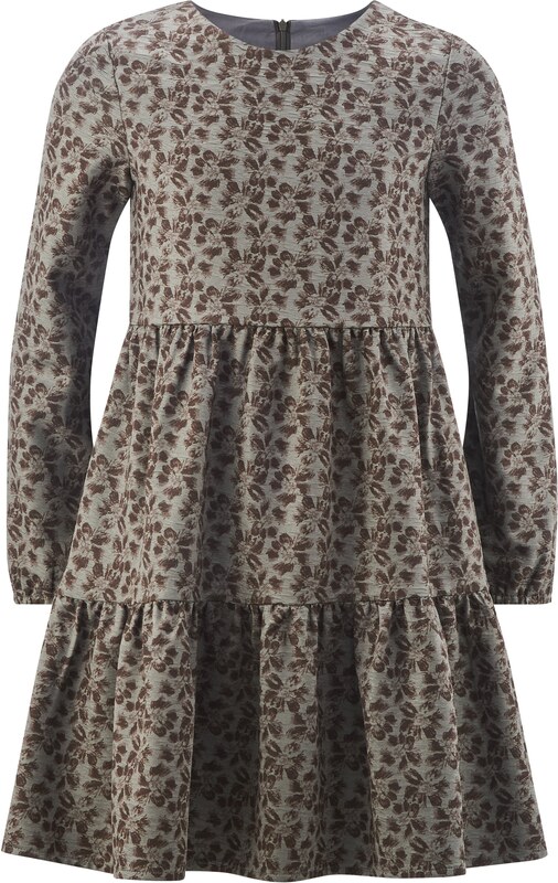 happy girls Kleit kitt / pruun / hall / khaki