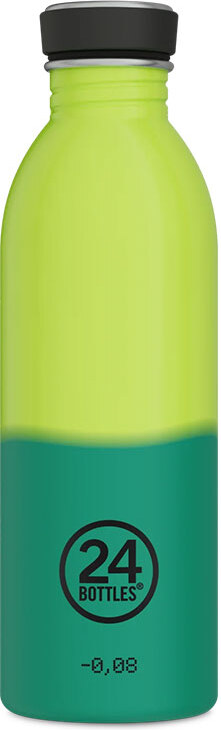 24 Bottles Urban Bottle REactive Yellow/Green 500ml Unisex - Pudelid 24Bottles - Kollane - UB_050_1852-One-size