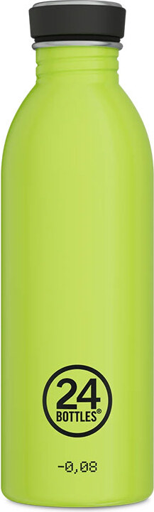 24 Bottles Urban Bottle REactive Yellow/Green 500ml Unisex - Pudelid 24Bottles - Kollane - UB_050_1852-One-size
