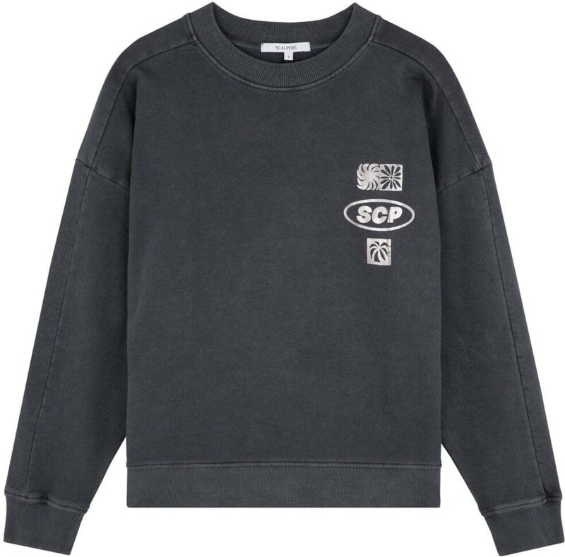 Scalpers Dressipluus 'Moya Flow' tumehall / hõbe