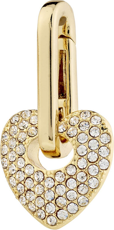 Pilgrim Ripats 'Shiny Heart' kuld / läbipaistev