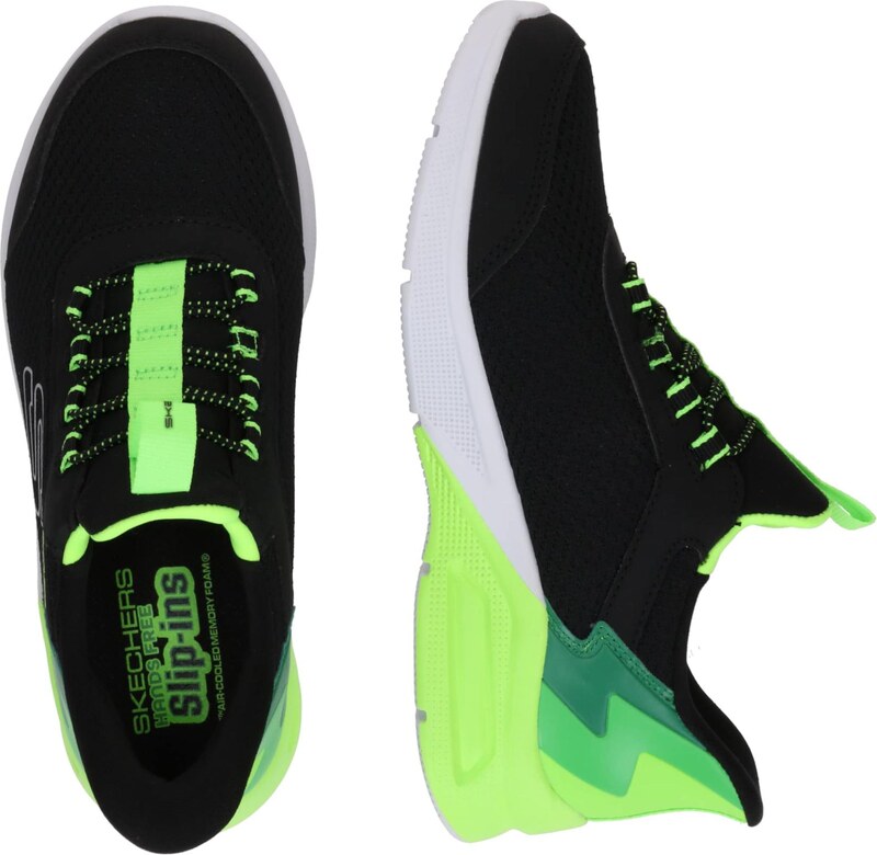 SKECHERS Ketsid 'Microspec Max' roheline / neoonroheline / must