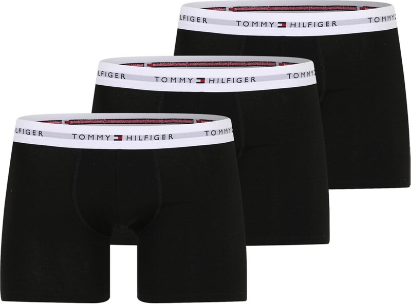 Tommy Hilfiger Underwear Bokserid 'Essential' must / valge