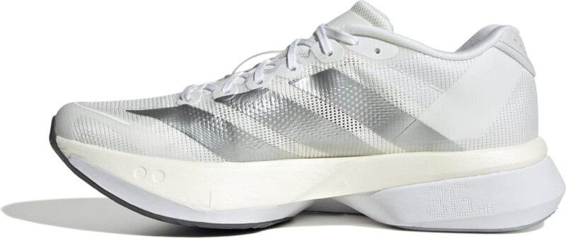 ADIDAS PERFORMANCE Jooksujalats 'ADIZERO BOSTON 13' hõbehall / valge