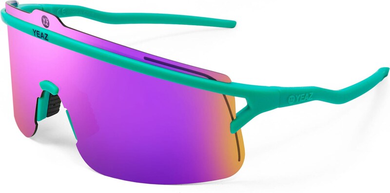 YEAZ Spordipäikeseprillid 'Sunshade' roheline