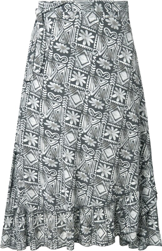 Ulla Popken Seelik hall / valge