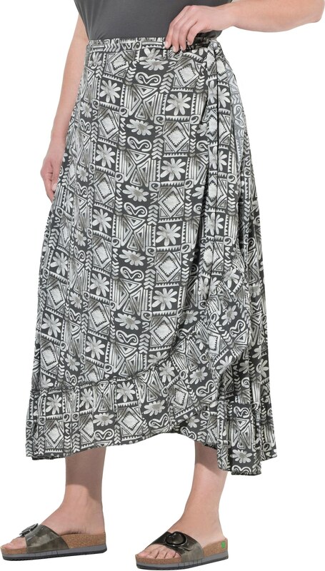 Ulla Popken Seelik hall / valge