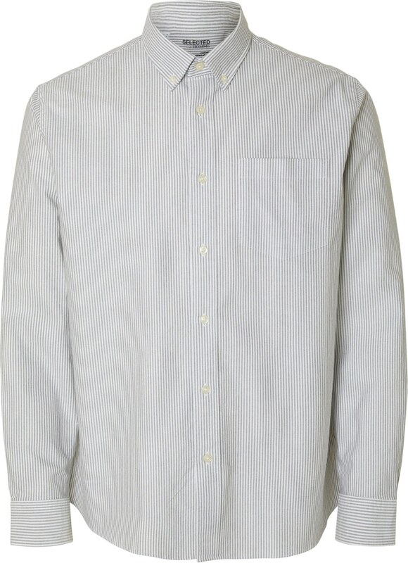 SELECTED Triiksärk 'SLHRICK' kuusk / valge