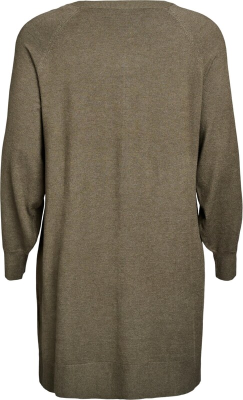 Zizzi Kootud kleit 'CAELLA' oliiv