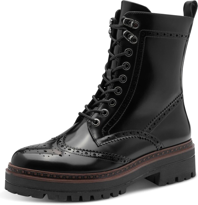 Tamaris Paeltega poolsaabas must