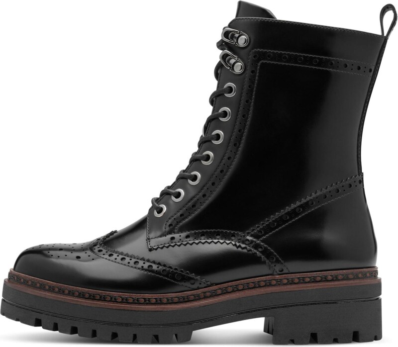 Tamaris Paeltega poolsaabas must