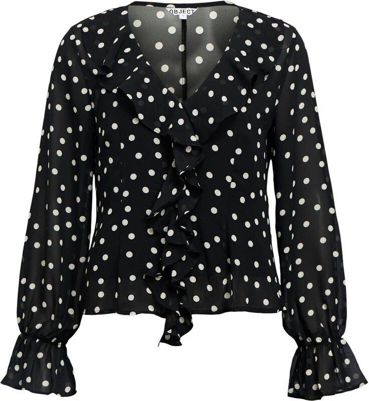 OBJECT Pluus 'OBJGina' must / valge