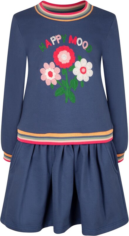 happy girls Kleit enzian / safran / vaarikas / pastellpunane