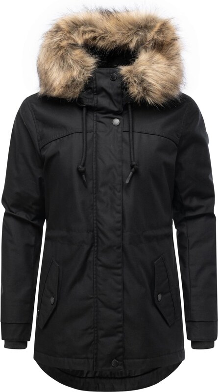 Ragwear Talveparka 'Tawny Short' must