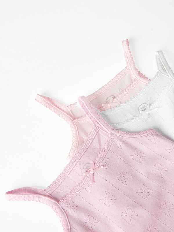 Cool Club Alussärk roosa / rosé / valge
