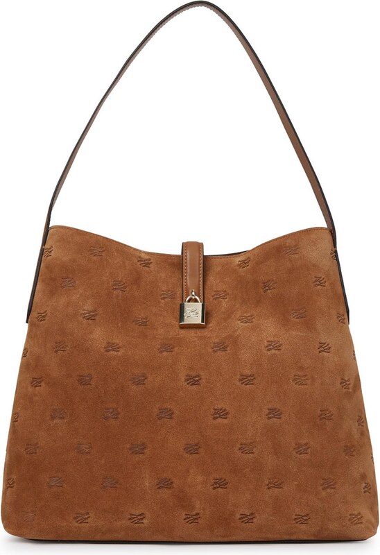 Karl Lagerfeld Õlakott 'Autograph' konjak