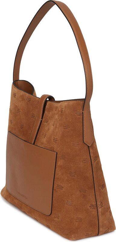 Karl Lagerfeld Õlakott 'Autograph' konjak