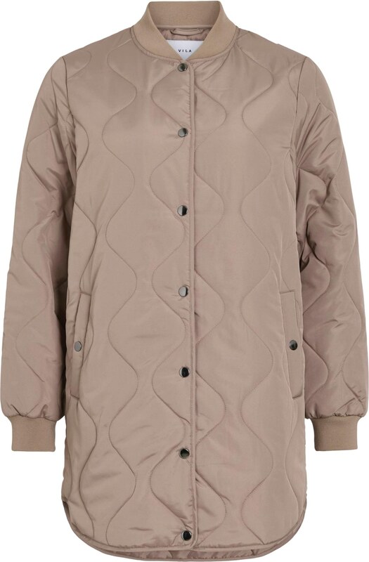 VILA Kevad-sügismantel 'VITATE' pruunikashall