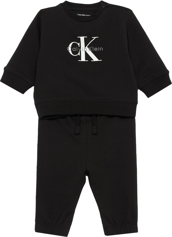 Calvin Klein Jeans Jooksudress hall / must / valge