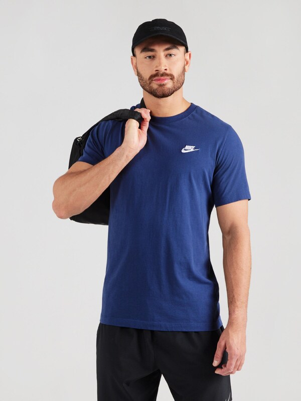 Nike Sportswear Särk 'Club' meresinine / valge