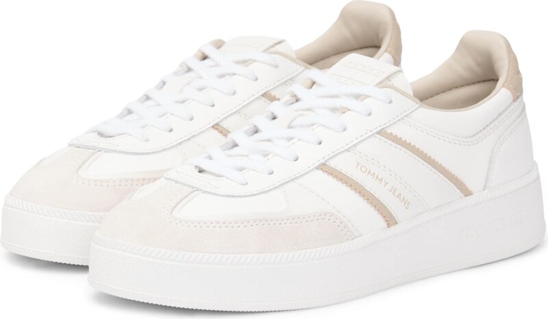 Tommy Jeans Madalad ketsid 'The Greenwich Edge' beež / helebeež / valge