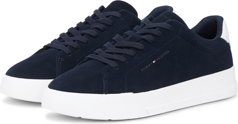 TOMMY HILFIGER Madalad ketsid 'COURT CORE' meresinine / kuld / valge