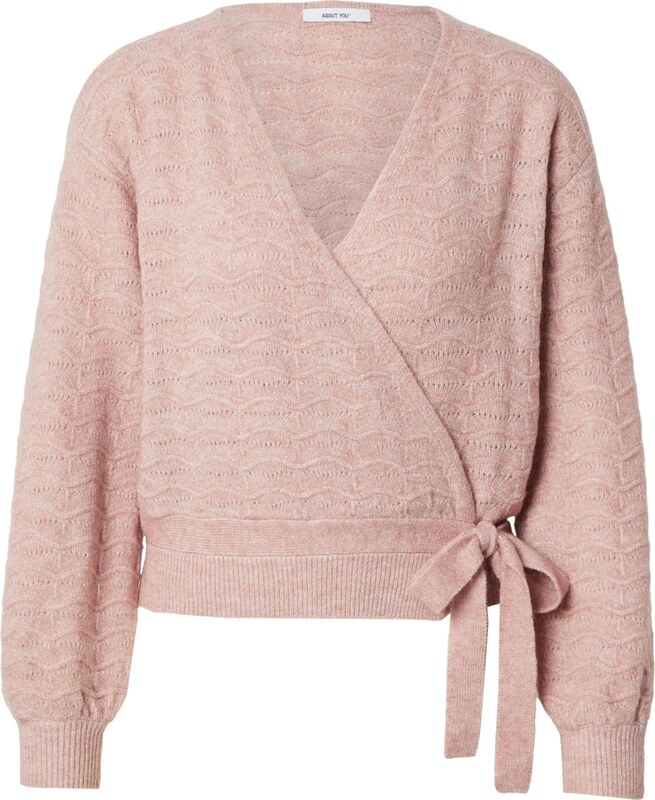 ABOUT YOU Kampsun 'Wanda' meleeritud roosa