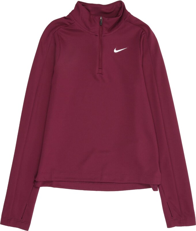 NIKE Funktsionaalne särk bordoo / valge