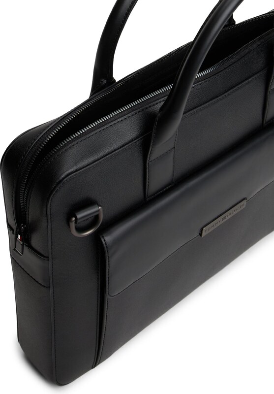 TOMMY HILFIGER Sülearvutikott must