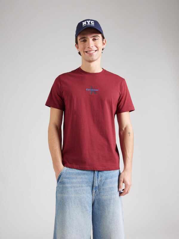 Calvin Klein Jeans Särk mariinsinine / helesinine / punane