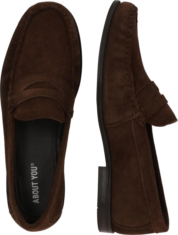 ABOUT YOU Mokassiin 'Keanu' tumepruun