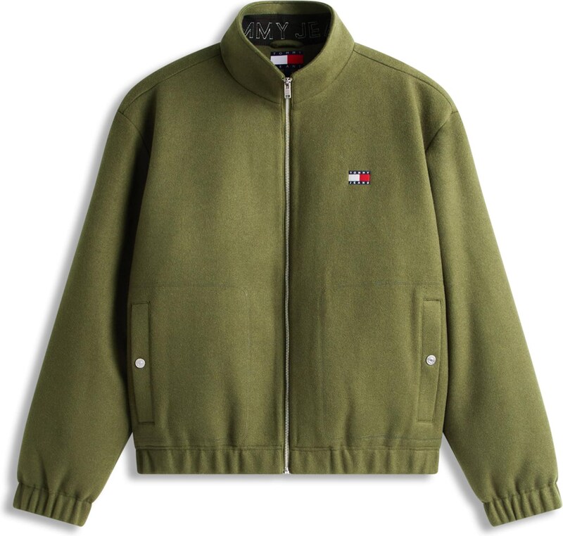 Tommy Jeans Kevad-sügisjope 'ESSENTIAL' meresinine / oliiv / punane / valge