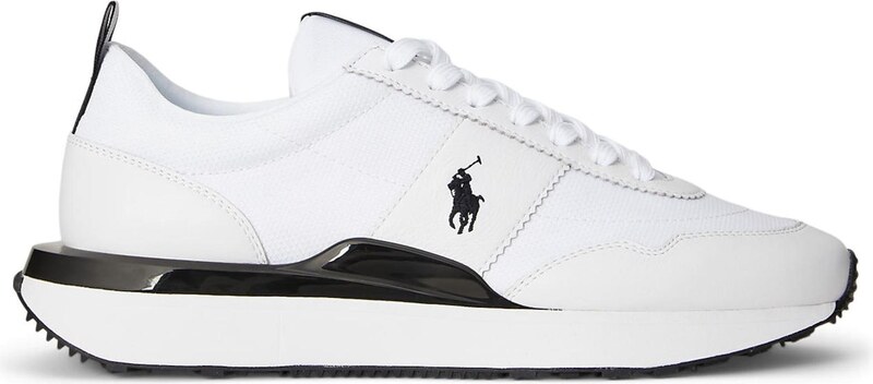 Polo Ralph Lauren Madalad ketsid 'TRAIN 89' must / valge