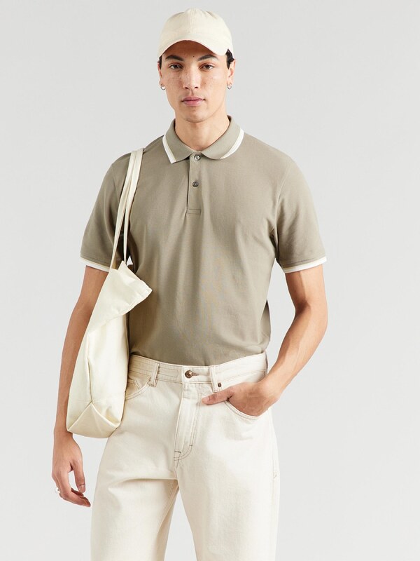 SELECTED Särk 'SLHATLAS' helehall / valge