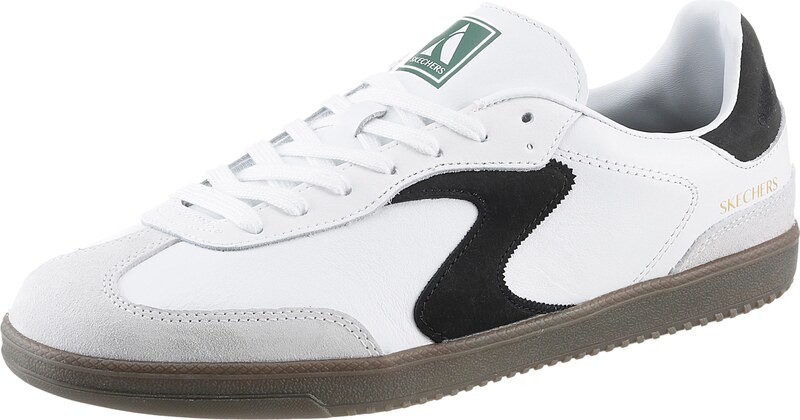 SKECHERS Madalad ketsid hall / must / valge