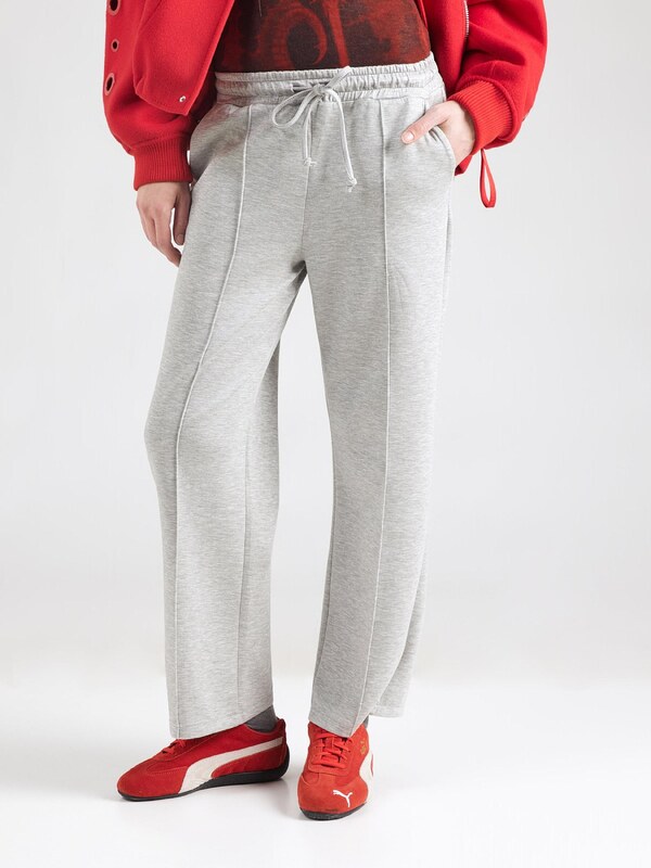 ZABAIONE Püksid meleeritud hall